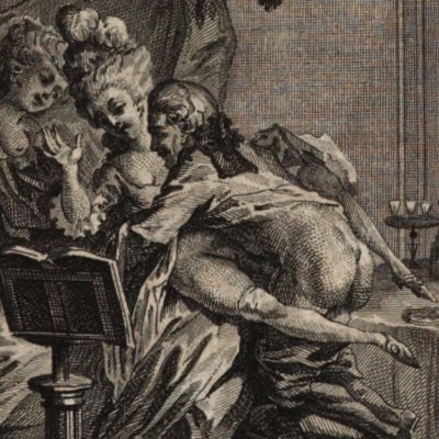 Manie musicale de l’amant de Minette (Thérèse philosophe, Londres, 1782)