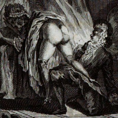 Un Anti-physique est gratifié d’un pet (Thérèse philosophe, Lond