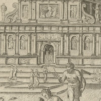 Le temple de Diane à Éphèse - Philipp Galle d’après Van Heemskerck