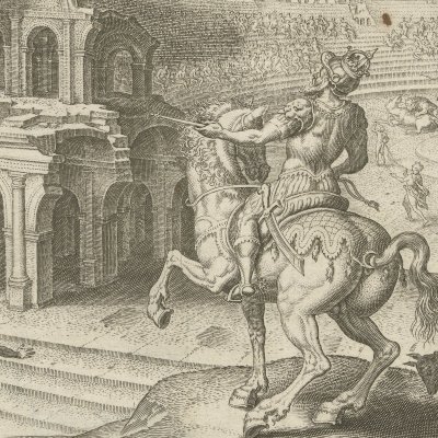 Le colisée à Rome - Philipp Galle d’après Van Heemskerck