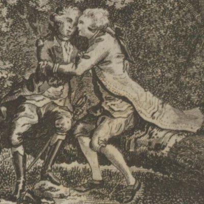 Le Lord impromptu (Cazotte, Œuvres badines & morales, 1788, t3) - Dunker