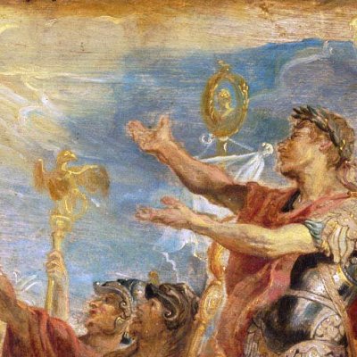 Apparition du chrisme à Constantin et à ses troupes - Rubens