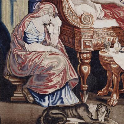 La mort de Constantin (tapisserie) - > Rubens
