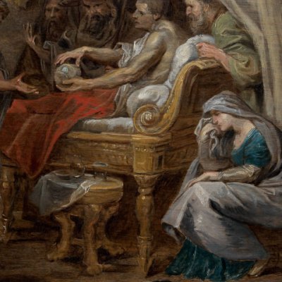 La mort de Constantin - Rubens