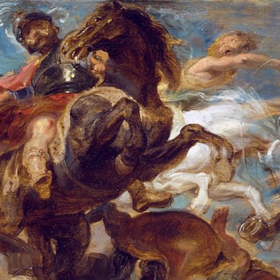 Victoire de Constantin sur Maxence au pont Milvius - Rubens