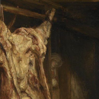 Bœuf écorché (version du Louvre) - Rembrandt