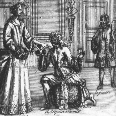 Arlequin homme à bonne fortune (Gherardi, 1700, t2) - Desrochers