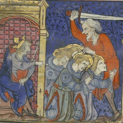 Martyre de la légion thébaine (V. de Beauvais, Speculum historiale, Ars5080)