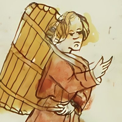 Isaac porte le bois du sacrifice (Speculum humanæ salvationis 10C23)