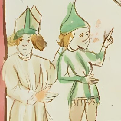 Le Christ moqué par la synagogue (Speculum humanæ salvationis 10C23)