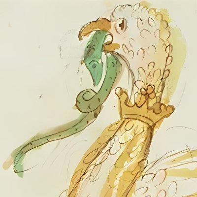 L’autruche libère son petit (Speculum humanæ salvationis 10C23)