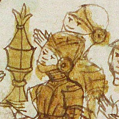 L’eau du puits de Bethleem portée à David (Speculum humanæ salvationis, KB 10 C 23, F13r)