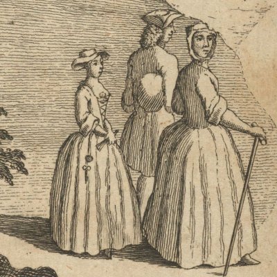 Pamela se présente au manoir de Mr B. (Pamela 1741)