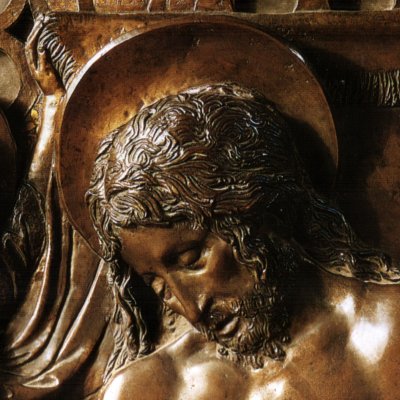 Le Christ mort entouré de deux anges - Donatello