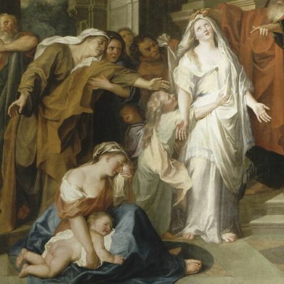 Suzanne accused by the old men - Antoine Coypel