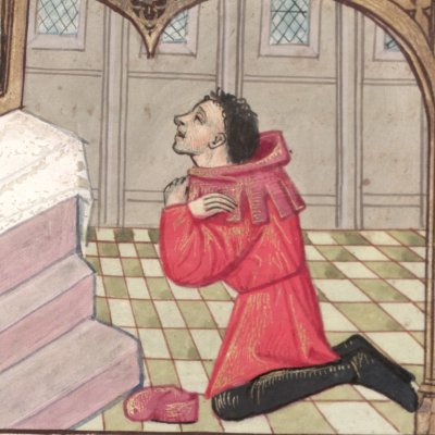 Requête de Pygmalion à Vénus (Roman de la rose, Oxford Douce 195, F151)
