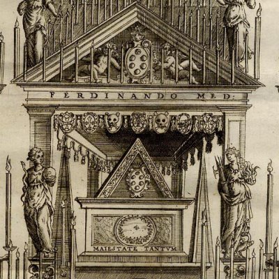 Catafalque de Ferdinand III de Médicis, Venise, 1609