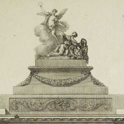 Mausolée pour Louis, Dauphin de France, Paris, Notre-Dame, 1766 - Challe