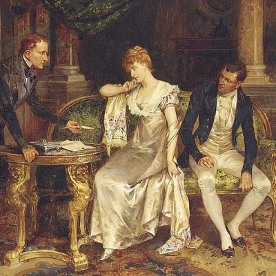Une décision difficile - Henry Gillard Glindoni