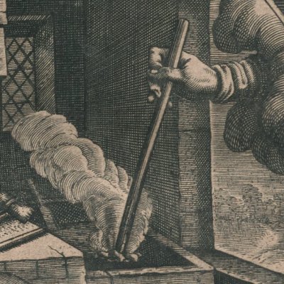 Odit amor medicum (J. Catz, Proteus, 1627, n°36) - A. P. van de Venne