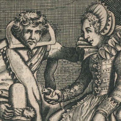 Amica amanti anima (J. Catz, Proteus, 1627, n°41) - A. P. van de Venne