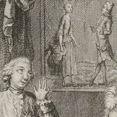 La coquette (Rétif, Les Contemporaines, vol. 12, 1781) - Binet