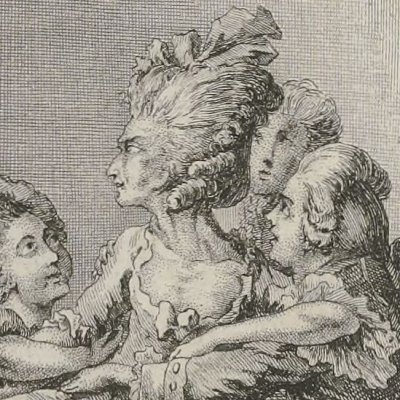 La cinquantenaire (Rétif, Les Contemporaines, vol.12, 1781) - Binet