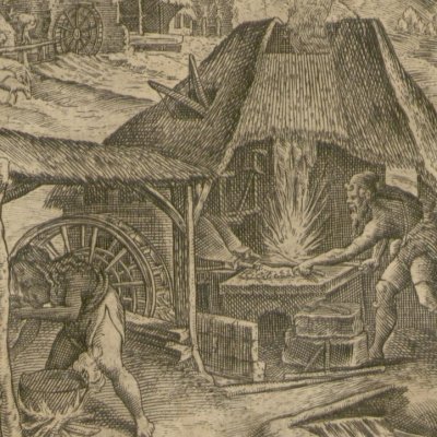 L’âge de fer (Gottfried, Hist. Chronica, 1674) - Merian