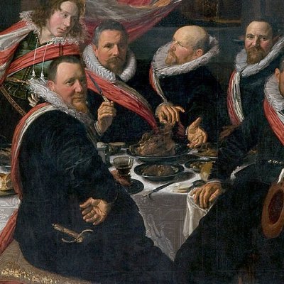 Banquet des officiers du corps de Saint-Georges - Frans Hals