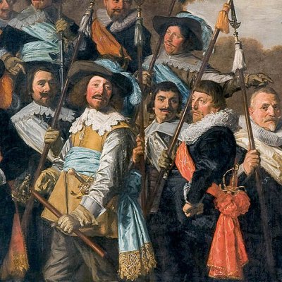 Cortège des officiers et des officiers du corps de Saint-Georges - Frans Hals