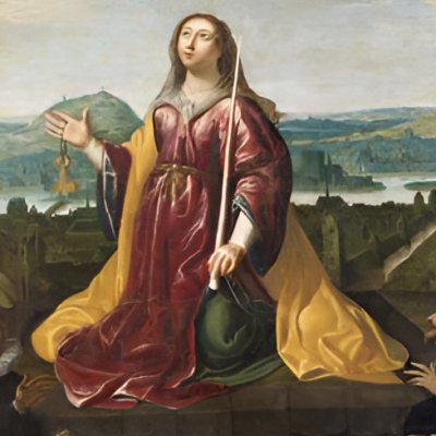 Ex-voto de la Ville de Paris à sainte Geneviève - Lallemant et Ph. de Champaigne