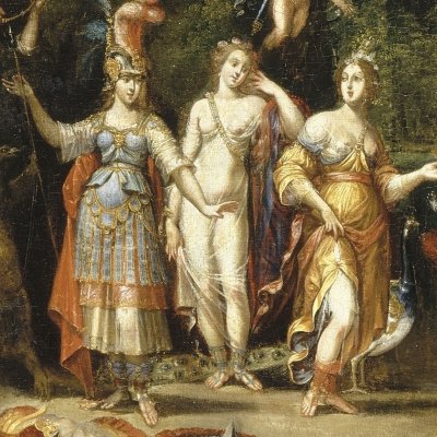 Allégorie du traité de paix des Pyrénées, signé en 1659 - Claude Deruet