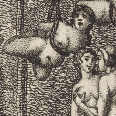 Supplice de la corde pour la famille Cornélie (Juliette, IV, fig. 36)