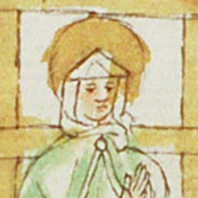 La Vierge des douleurs (Speculum humanæ salvationis, KB 10 C 23, F38v)