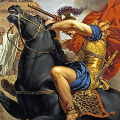 La mort de Marcus Curtius - Pierre Joseph Célestin Francois
