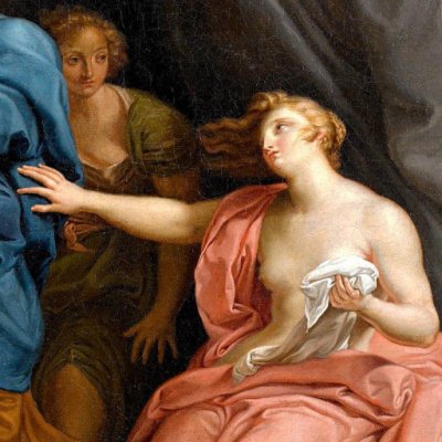 Énée abandonnant Didon sur les rives de Carthage - d'après Pompeo Batoni