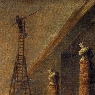 Restauration de la Grande Galerie du Louvre - Hubert Robert