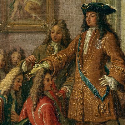 1ère promotion des chevaliers de l’ordre de Saint-Louis par Louis XIV - F. Marot