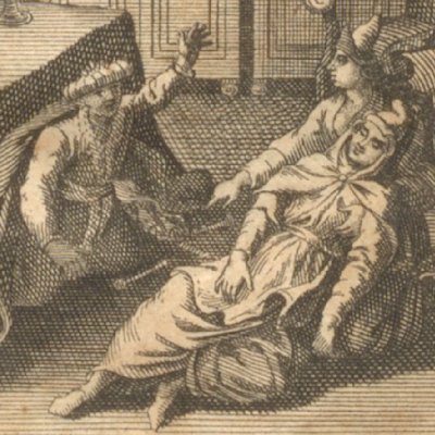 La garderobe de la pcesse de Teflis (Les Mille et un quarts d’heure, 1715, t.3)