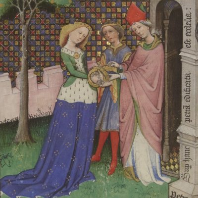 Raymon & Mélusine se marient (Roman de Mélusine, Fr12575) - Guillebert de Mets
