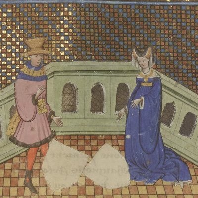 R. devient duc de Luxembourg (Roman de Mélusine, Fr12575) - Guillebert de Mets