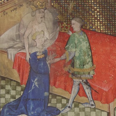 Le roi de Chypre (Roman de Mélusine, Fr12575) - Guillebert de Mets