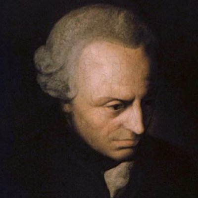 Portrait de Kant vers 1790 - Elisabeth von Stägemann (?)
