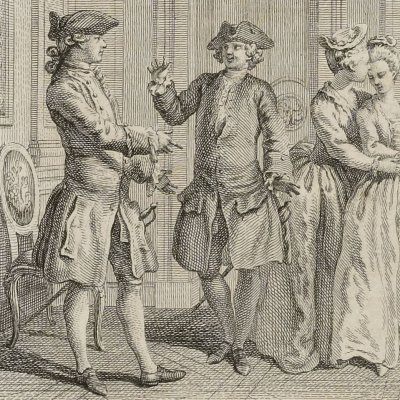 Acte II (Beaumarchais, Eugénie, 1767) - Gravelot