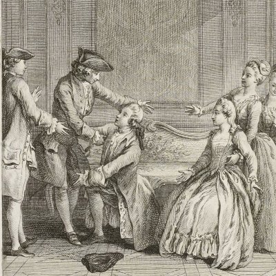 Acte V (Beaumarchais, Eugénie, 1767) - Gravelot