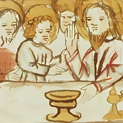 Cène (Speculum humanæ salvationis 10C23)