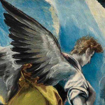 Prayer in the Garden of Gethsemane (Toledo version) - El Greco