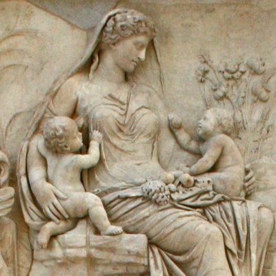 Tellus (ou Rome, ou la Paix) (Ara pacis augustae)