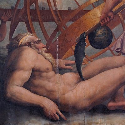 La mutilation d’Ouranos - Giorgio Vasari