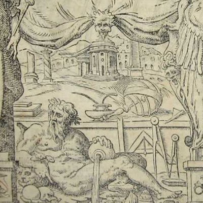 Frontispice (Alberti, Opuscoli morali, 1568)